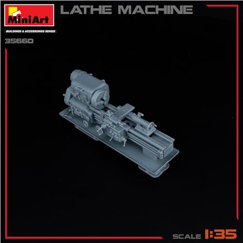 Miniart 1/35 Lathe Plastic Model MA35660