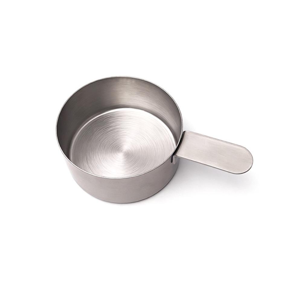 Smooth Rim Stainless Steel Sauce Cup Non-rust Sauce Dipping Bowl Coffee Measuring Tool Kitchen Use
