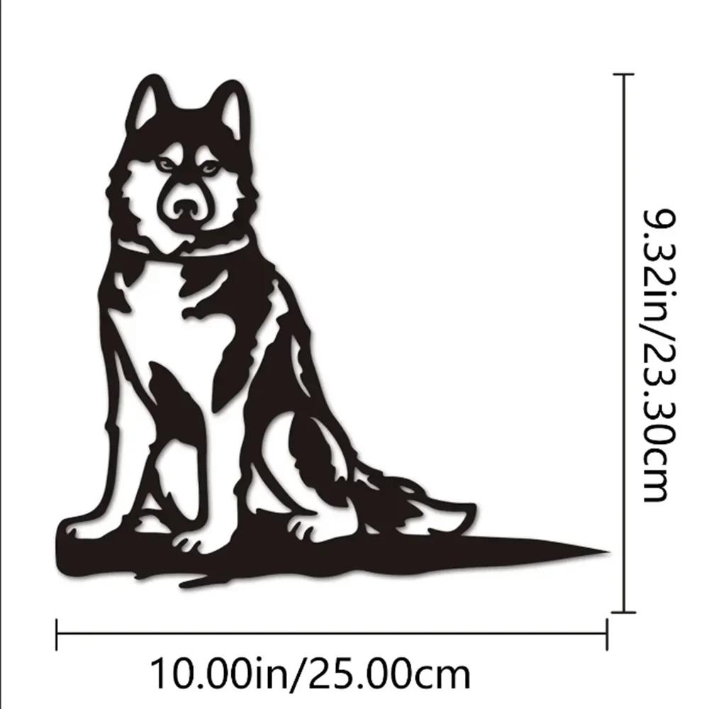 Художественное оформление металлом в деревенском стиле с изображением животных - силуэты — фото 10