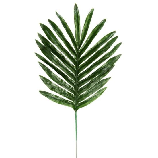 12Pcs Artificial Leaves Plastic Faux Cycad Leaves Dining Table Decor Fake Cycad