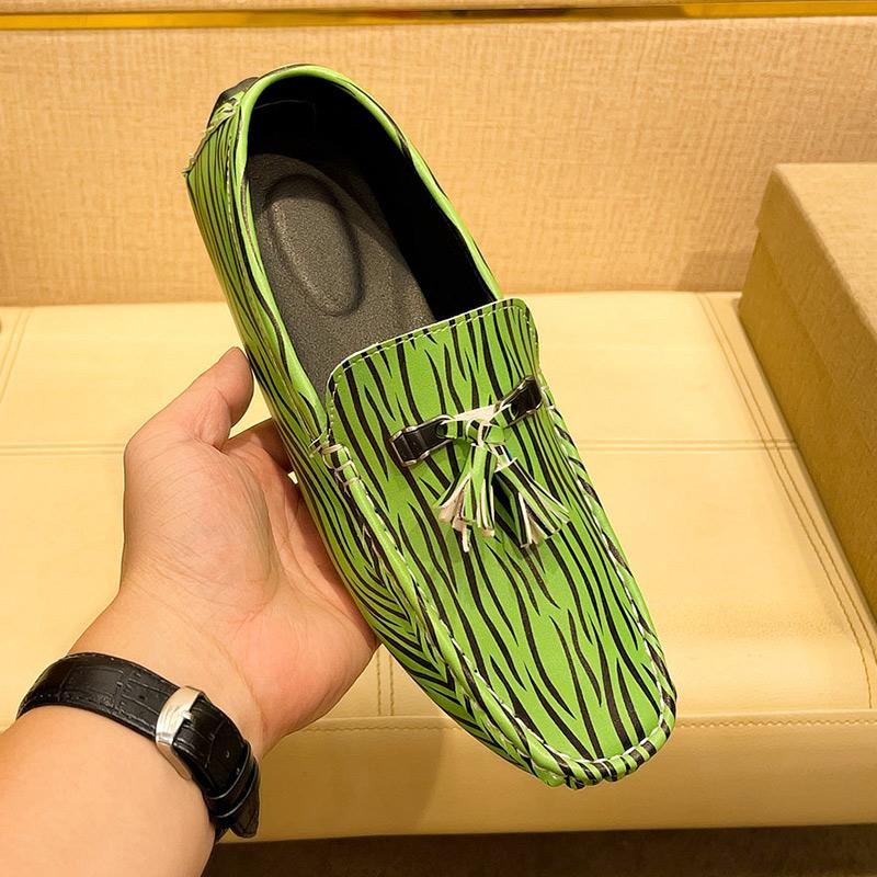 Fashion Mens Outdoor Loafers Leather Fashion Coiffeur Shoes Men 2024 All-match Men Casual Shoes Luxury Brand Classic Men Dress Footwear