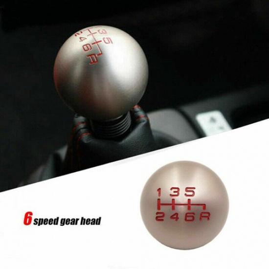 5/6 Speed Manual Round Ball Gear Stick Shift Knob Shifter MT FOR Honda Civic +