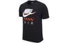 T Shirts Men's Black Crew Neck Moderate Straight Fit DH0059-010