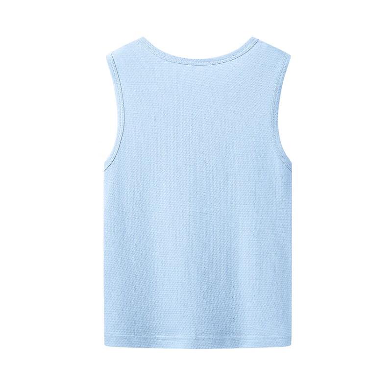 Three Guns Kids' Soft Cotton Mesh Round Neck Vest