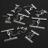 2sets Metal Lobster Clasps Extender Chain Copper Plated Multi Row Link Clasp Connectors For DIY Jewelry Making Necklace Bracelet