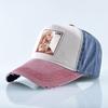 Cap With Embroidery Animals Patch Men Snapback Hip Hop Dad Hats Women Four Seasons Adjustable Visor Cap Vintage Denim Baseball Minimalist