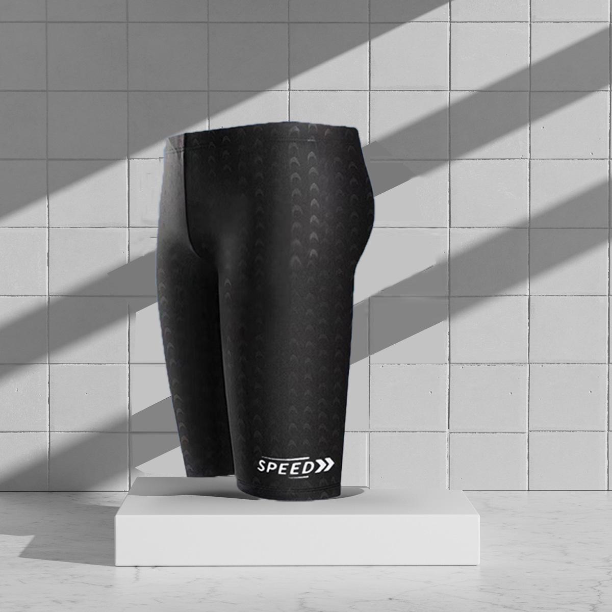 

Мужской модный быстросохнущий купальный костюм большого размера с квадратными штанинами, комплект 2025 4XL (170-200 lbs)