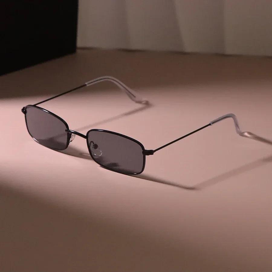 

Повседневные прямоугольные солнцезащитные очки Женские Мужские Дизайнерские Ретро Солнцезащитные очки Женские Мужские Модные Уличные Классические Оттенки Other