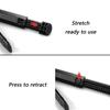 Table Tripod With 1/4Inch Screw, Telescopic Design, 12.50Cm Folded Length, 18Cm Extended, Stable For Action Camera