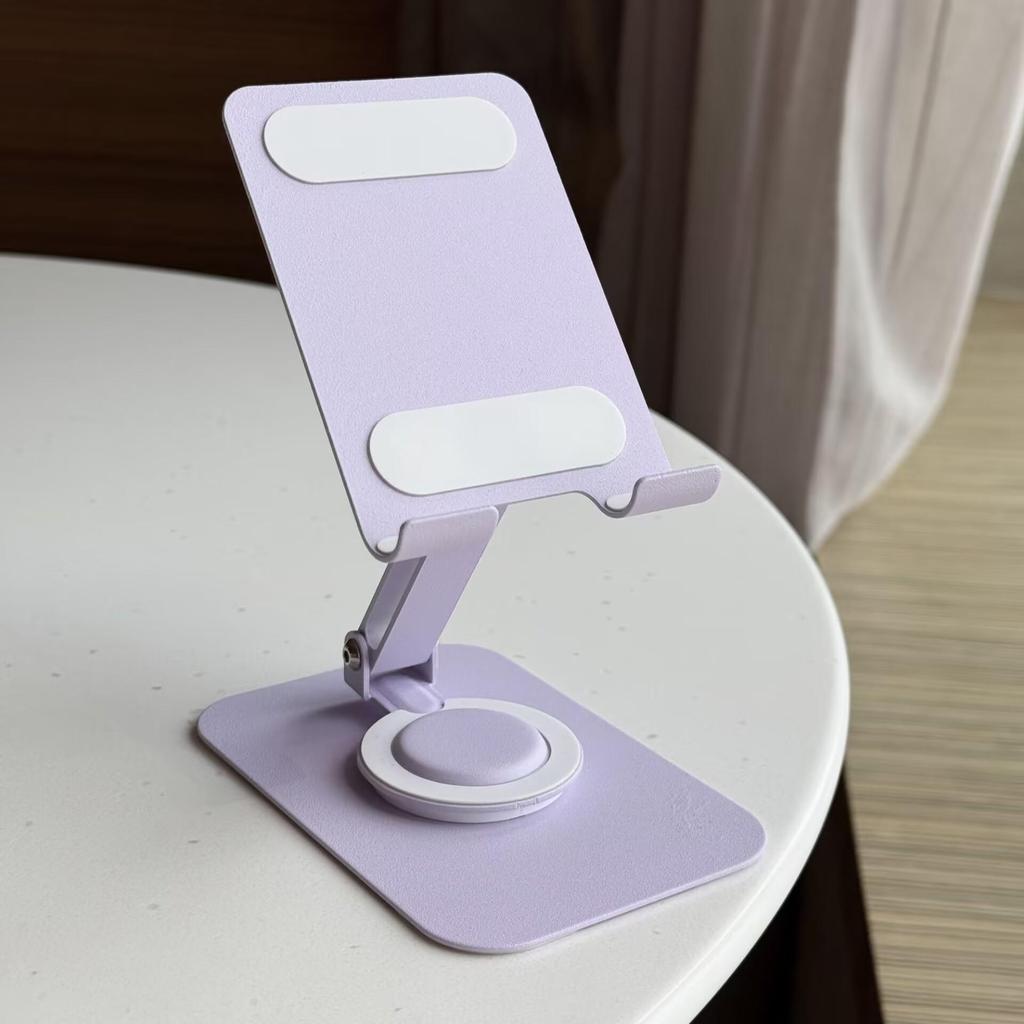 Tablet  Holder 360° Rotatable Desk Mobile Phone Stand Foldable Metal Holder Support For iPhone Samsung Xiaomi iPad Holder