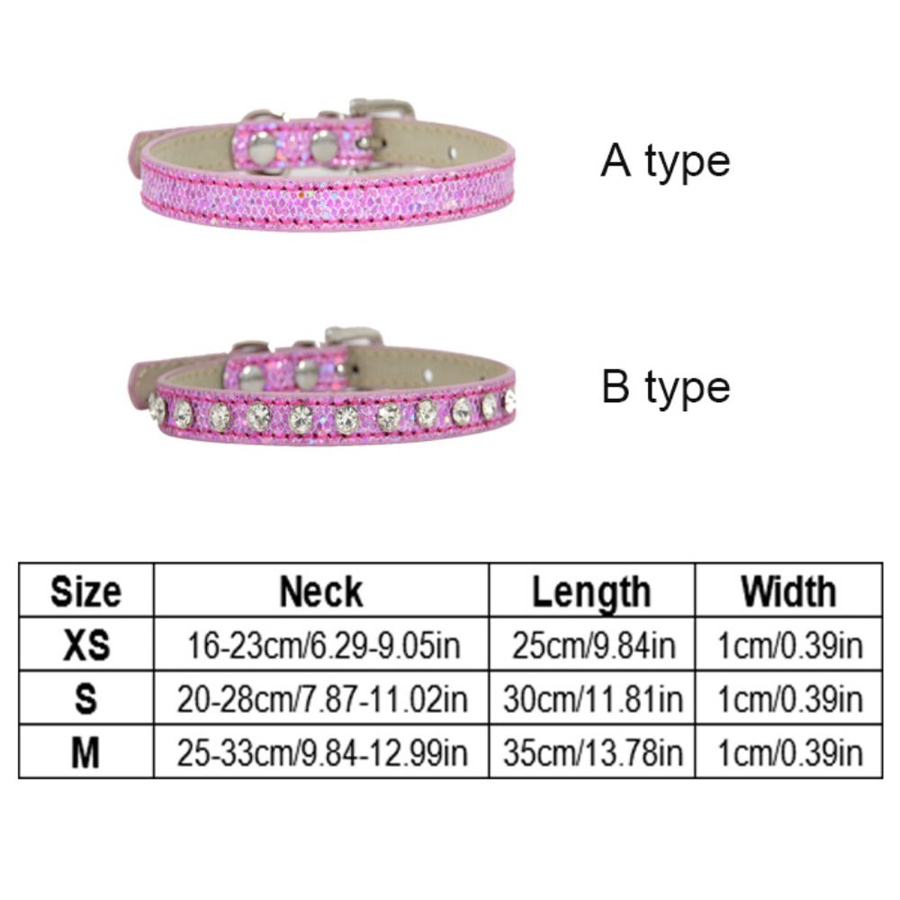 Adjustable Bling Rhinestone Cats Collars Super Shining Crystal Puppy Necklace Photograph