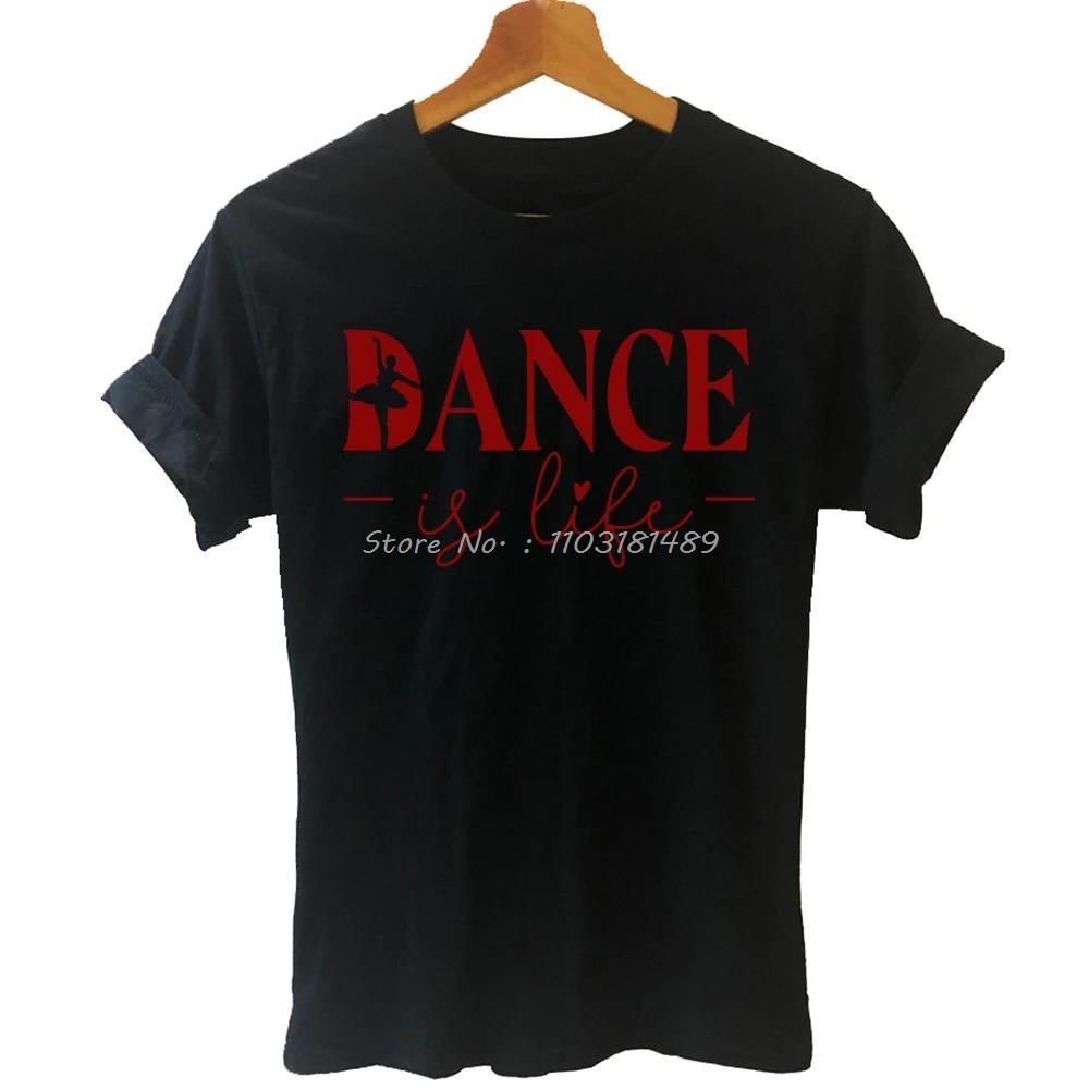 Divertenti Ballerine Danzatrici di Balletto Danzanti Magliette Casual in Cotone T-shirt Fitness Oversize Unisex Streetwear T-shirt Abbigliamento Unisex