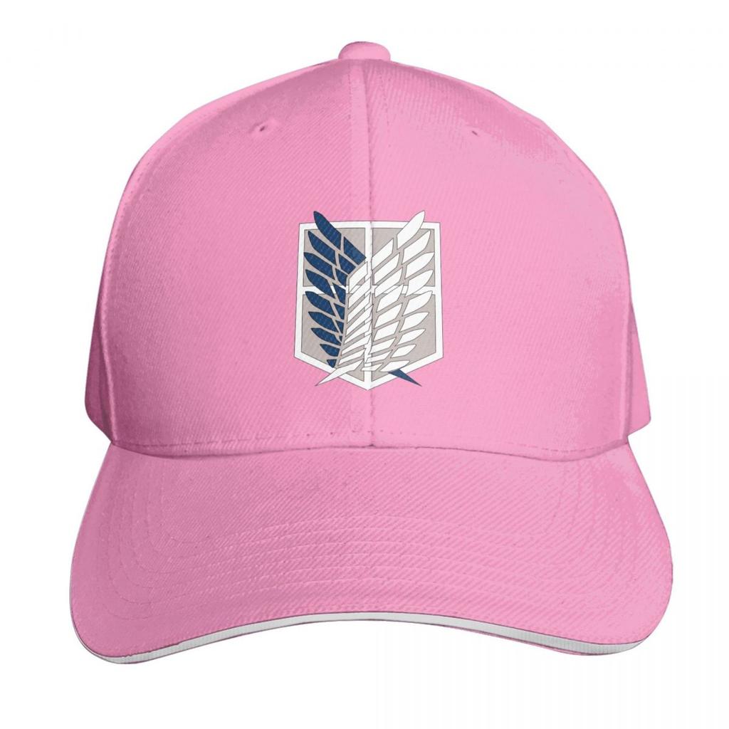 Attack on Titan Anime Logo Kappe Mode Lässig Baseballkappen Verstellbare Mütze Hip Hop Sommer Unisex Baseballkappen
