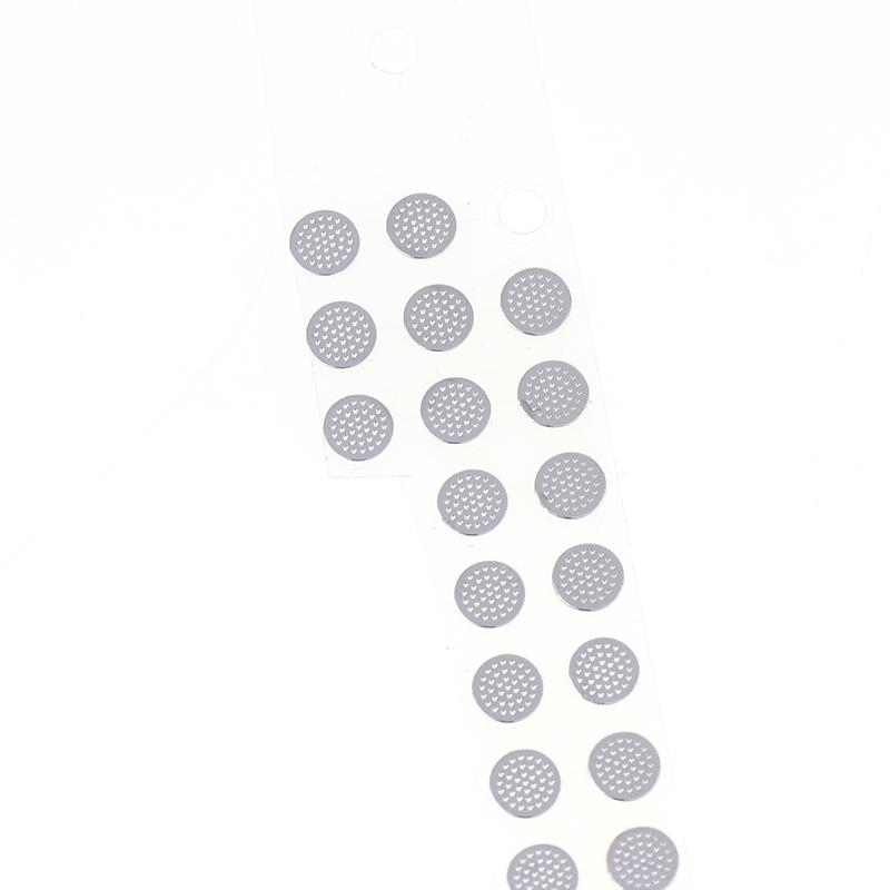 20Pcs In-Ear Earphone Filter Dust Net Earbuds Dust-Proof Steel Mesh With Glue 4.0-5.0Mm