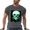 Illusion d'Optique Crâne par Salvador Dalí Maintenant Éloignez-vous de l'Ordinateur T-shirt Grande Taille Sport Fitness