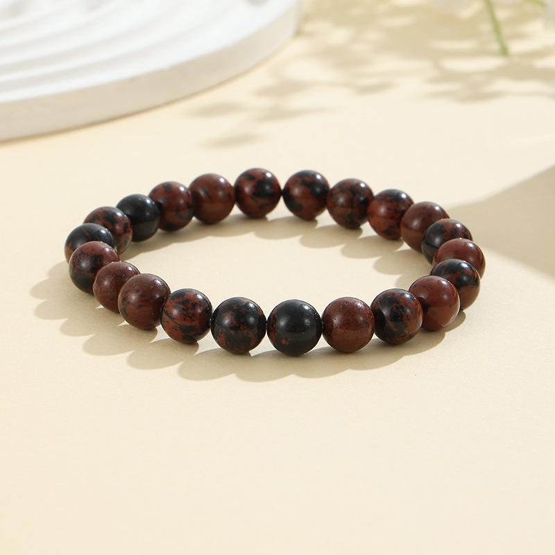 8mm Natural Stone Bracelet: Amethyst, Tiger's Eye, and Agate Jewelry