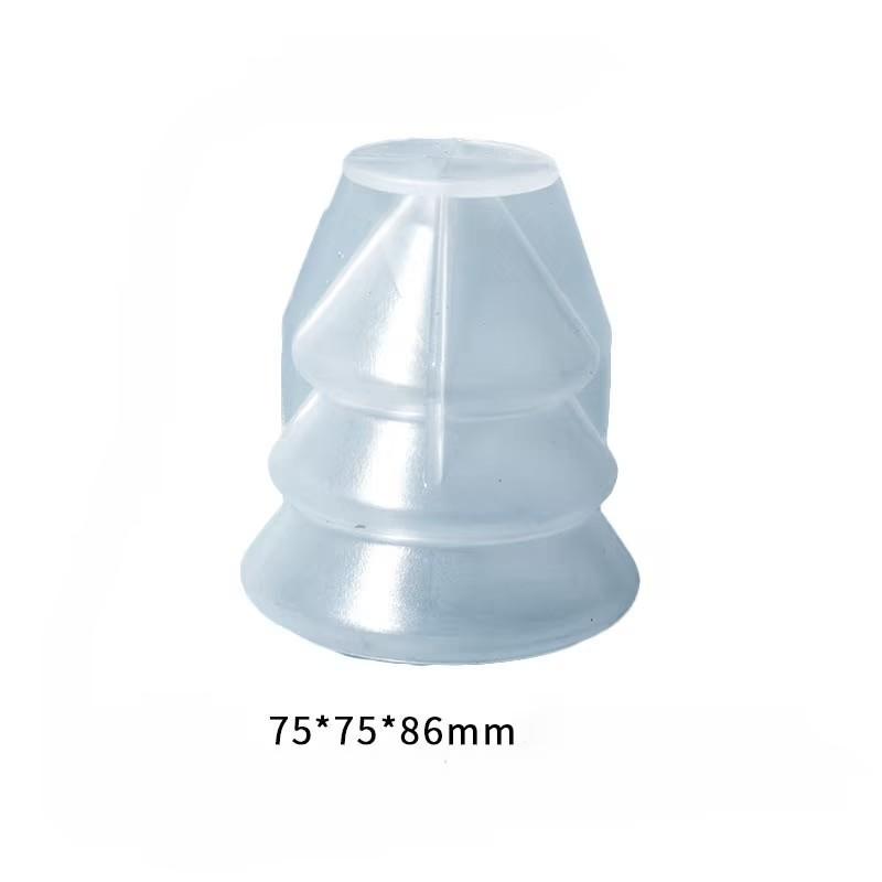 Christmas Tree Silicone Candle Mold Xmas Ornament Snowman Craft Molds DIY Soap Resin Plaster Making Home Holiday Decor Art Gifts