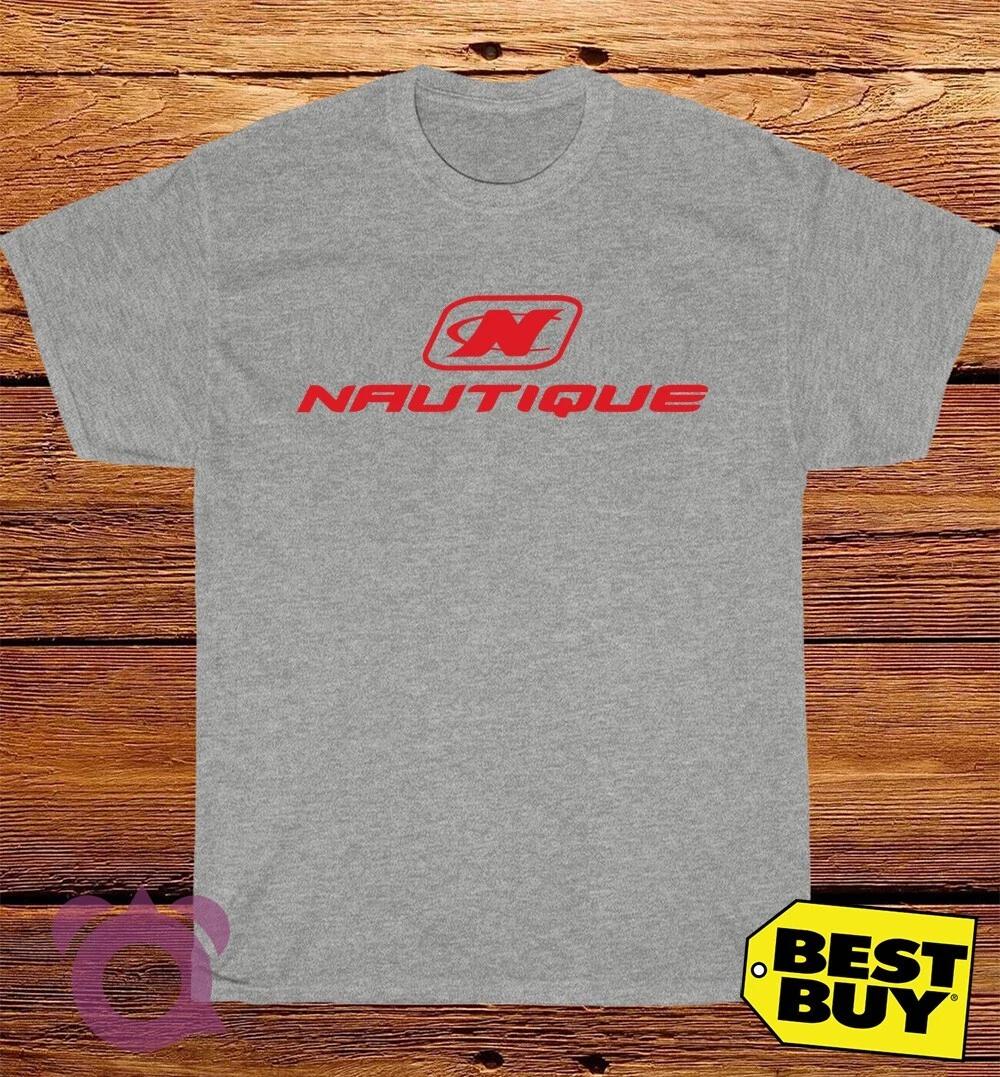 New Hot Tshirt Nautique Boats Logo Men s Funny T-Shirt Size S to 5XL L