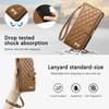 עבור Samsung Galaxy A37 A36 A35 A25 A17 נרתיק ארנק Crossbody, כיס רוכסן מרופד מחזיק כרטיסים, כיסוי Flip עם רצועה שרוך