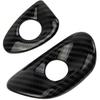 Carbon Fiber Style Interior Door Handle Button Trims Cover Accessoriess for 2005-2013 Chevy Corvette C6