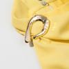 Autumn Gold Collar Sleeveless Top with Accessories for Women