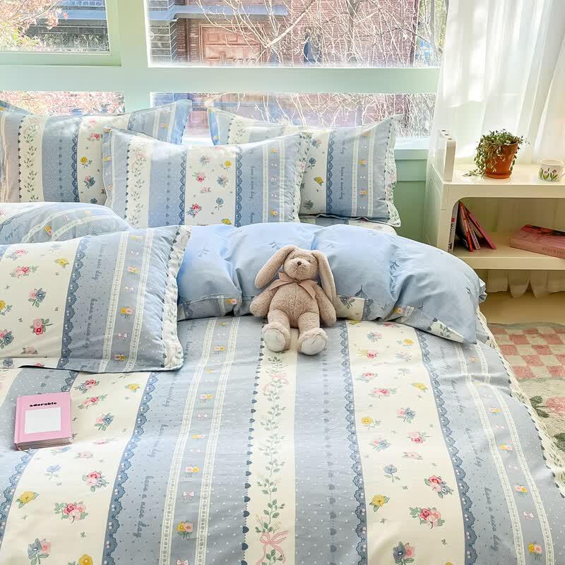 Aosmeng 100% Pure Cotton Duvet Cover