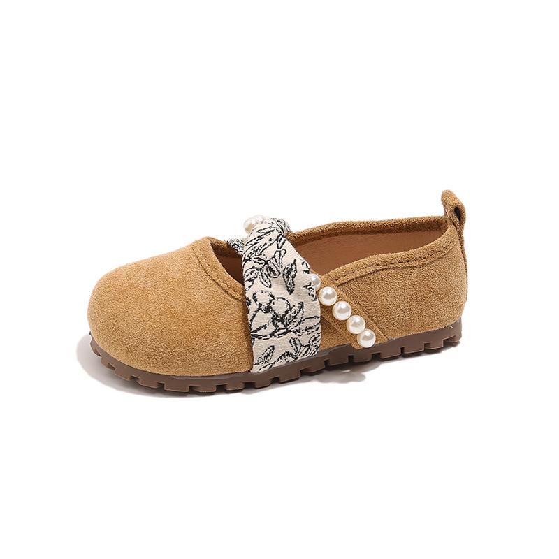 

Туфли принцессы для девочек, повседневные замшевые туфли из маленькой кожи, 2025 осень, новая мода, туфли Мэри Джейн, туфли-бини на мягкой подошве 21-25 yards one hand shot 5 pairs