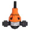 Pipe ID 25mm UPVC 3/4" DN20 Safety Valve Back Pressure Manual Wheel PTFE Seat Union Type
