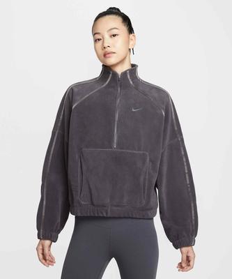 One Therma Fit Half-Zip Top W - Thunder Grey:Dark Shadow / Hv3716-036