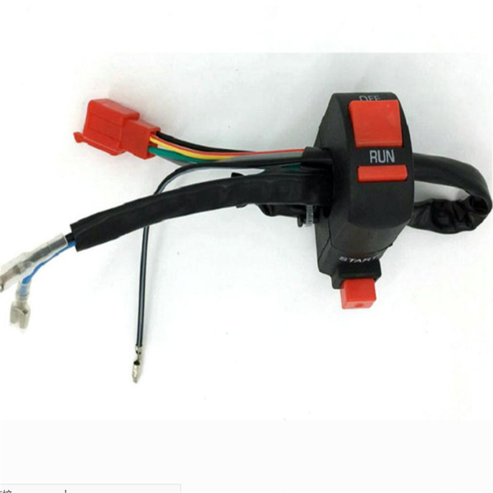 7/8" Universal Motorcycle Handlebar Control Switch Ignition Kill Start Switch ON OFF For YAMAHA BWS Kawasaki Electric Dirt 125 Pit Bike