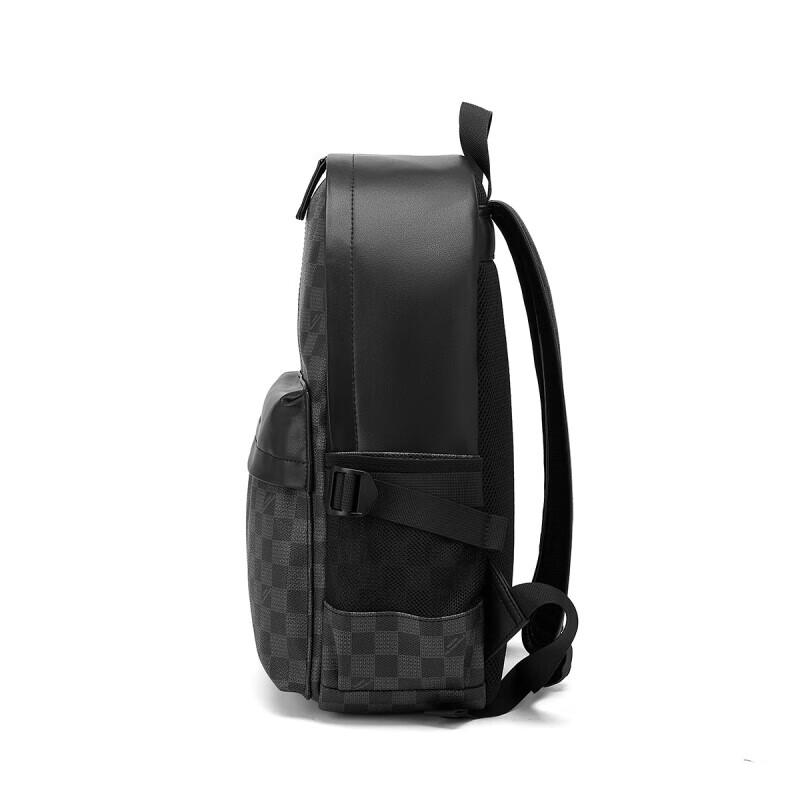 MARK FAIRWHALE Men's Plaid Business Laptop Backpack