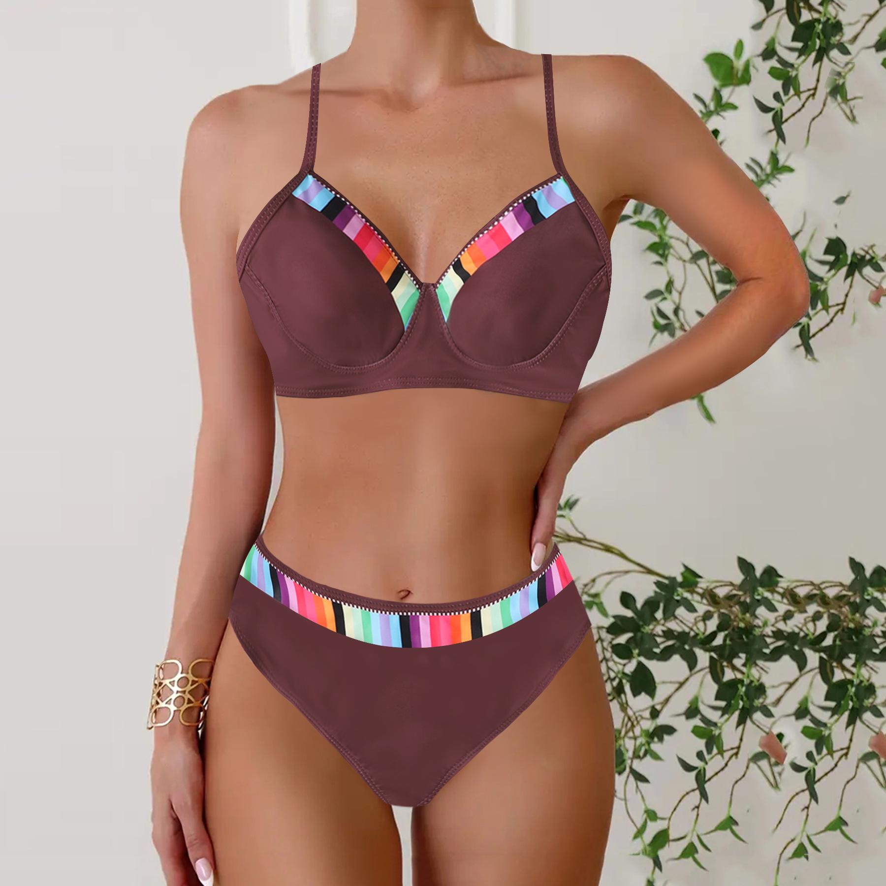 

New triangle women s bikini gradual change women s swimsuit swimsuit 5XL