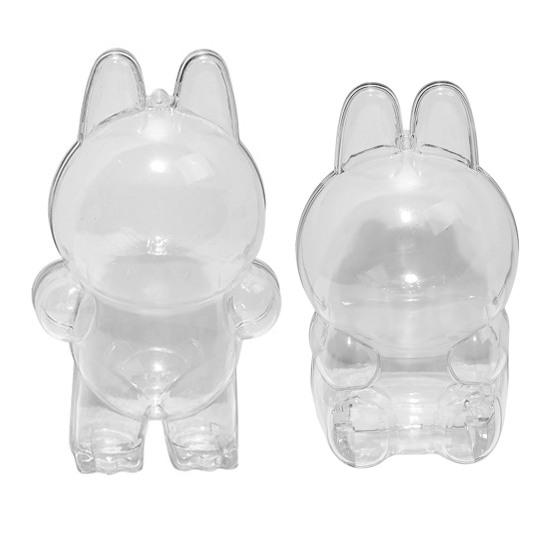 Doll Case Protective Case Transparent Display Box Dustproof Scratch-Resistant Hanging Bag for Plush Figure Storage