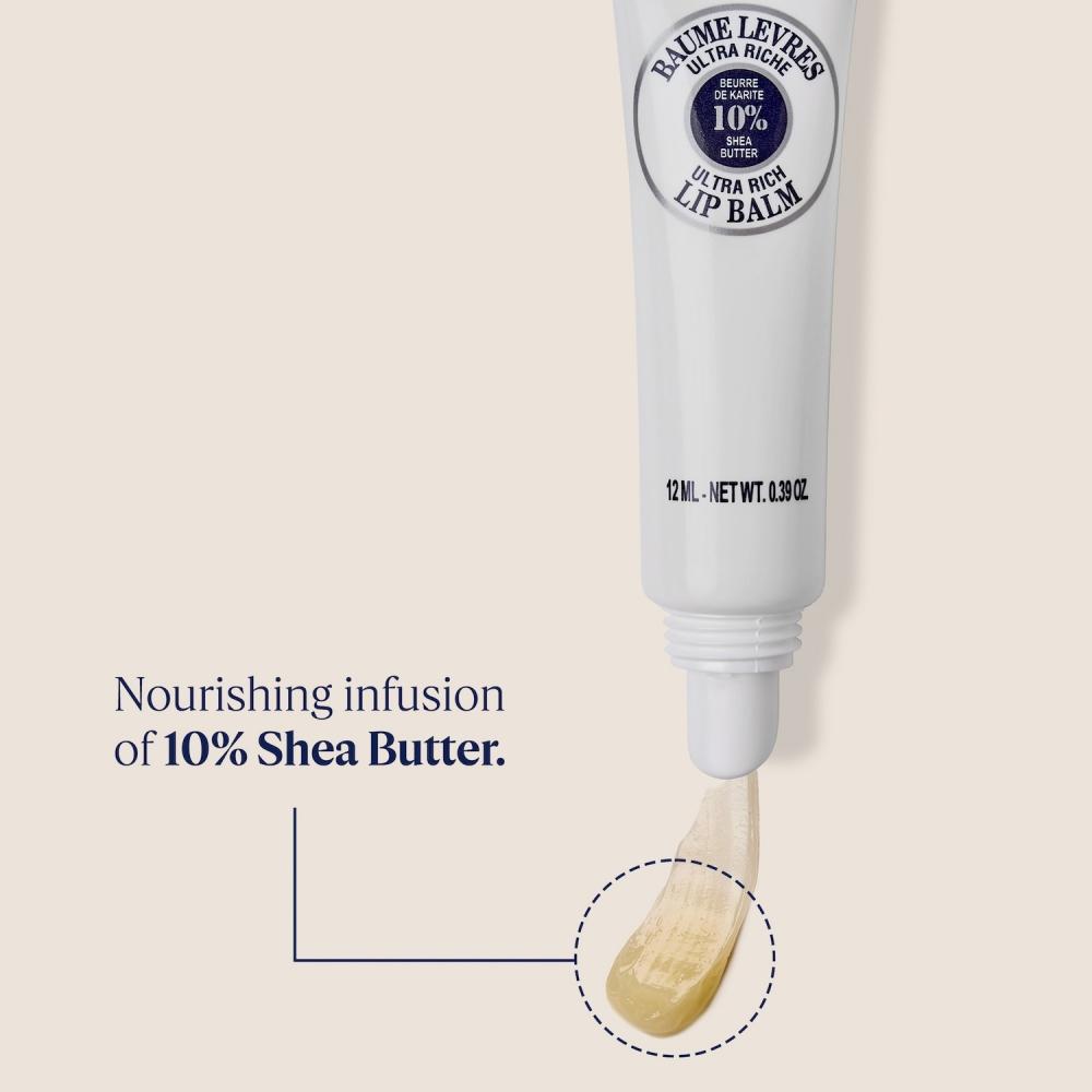 L Occitane Ultra Reichhaltiger Sheabutter Lippenbalsam 0,39 Unzen   12 ml