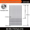 Nigao S2 Torx Electric Screwdriver Bit, 801 with Hole, 5mm Round Shank