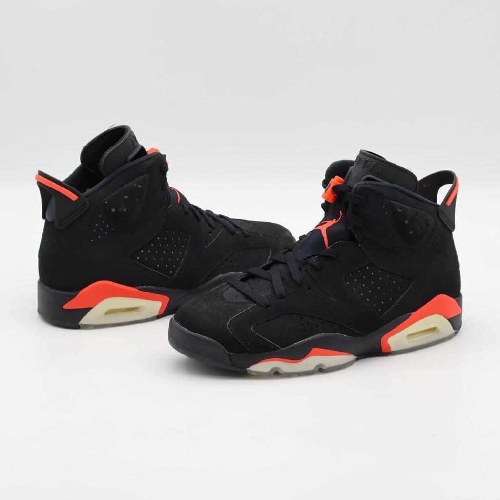 384664-060 Nike Air Jordan 6 Retro Black Infrared (Men's)
