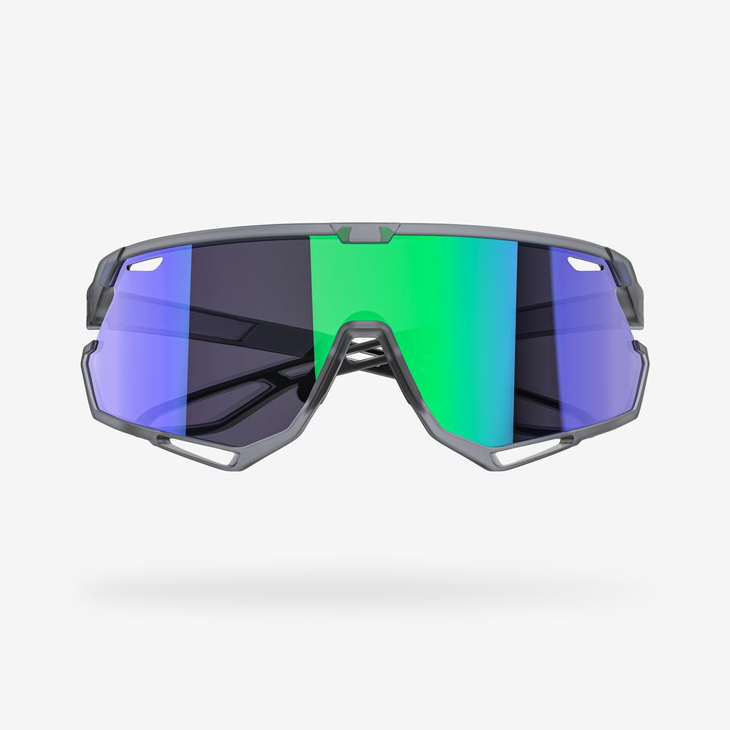 Pedalle Dotpht Trippy Sport Sunglasses - Grey