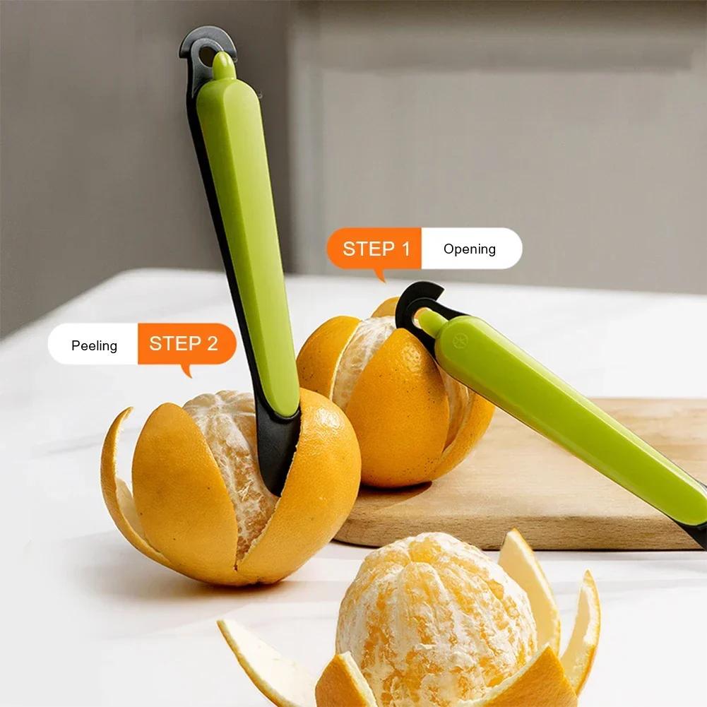 Multifunctional Orange Peeler Stripper Reusable Creative Fruit Pomelo Peeling Tool Easy To Use Open Kitchen Tool for Grapefruit