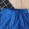 Children's Blue Car Short Sleeve & Shorts Homewear Set