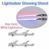 2Pcs Decorative Desktop Support Holder Acrylic Lightsaber Hang Rack  Lightsaber