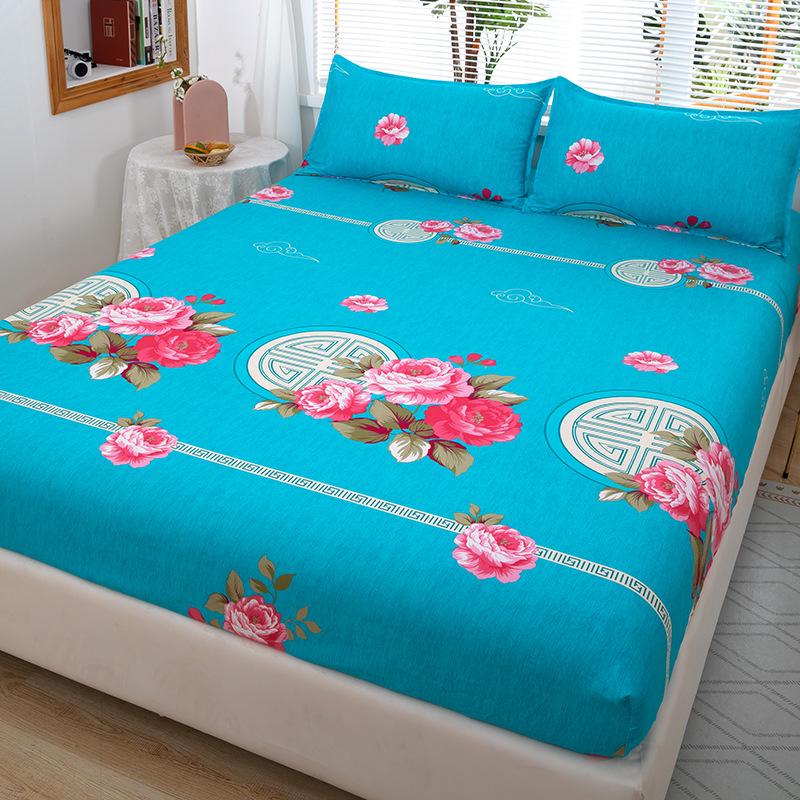 Non-slip Elastic Fitted Bed Cover for Simmons, Single Piece, All-Inclusive Design.