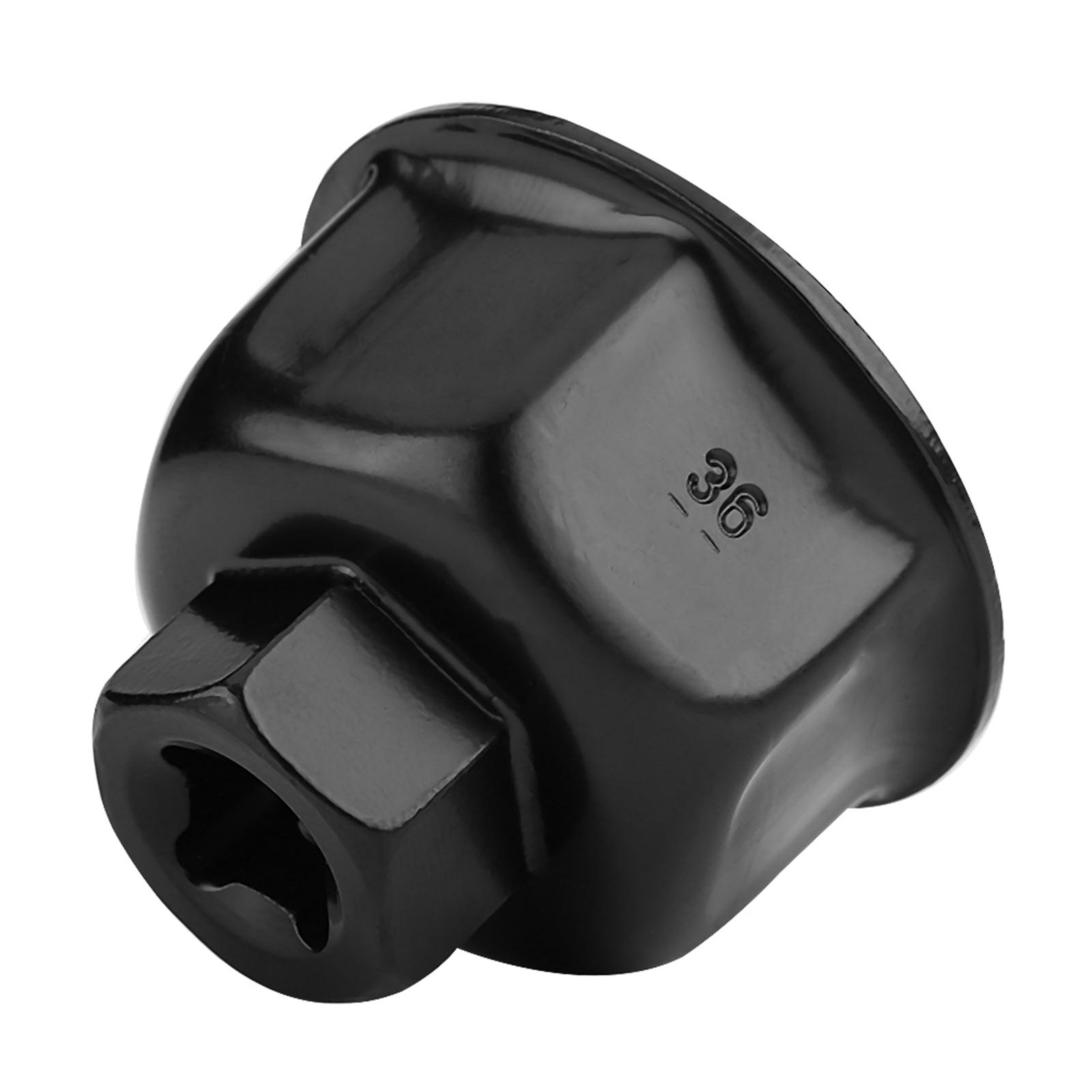 

36 мм 3 8 Гаечный ключ для масляного фильтра автомобиля Крышка Головка Привод Инструмент для снятия для X5 A6L A8L