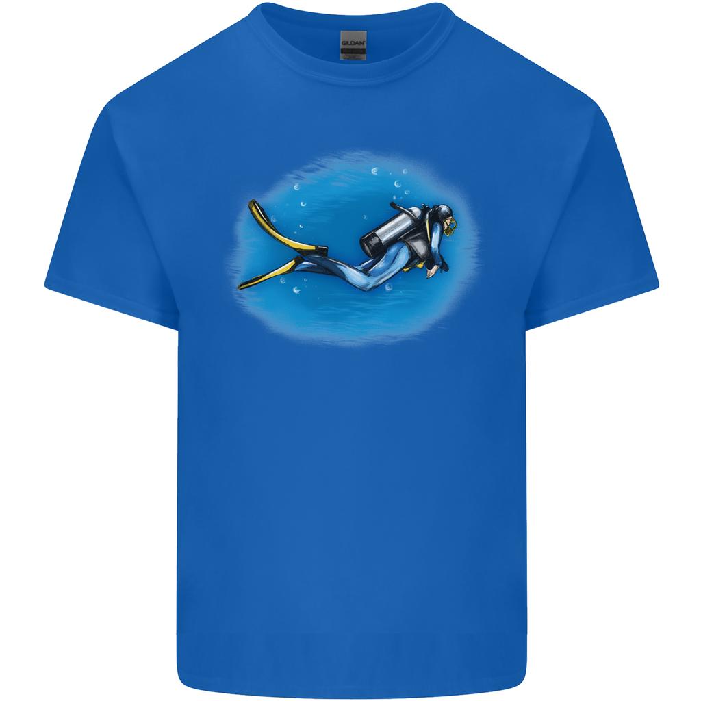 Ocean Scuba Diver Scuba Diving Unisexs Light Cotton TShirt