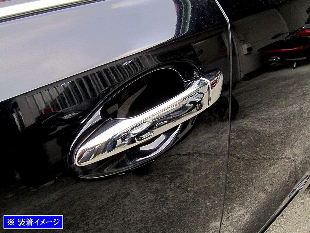 BRIGHTZ Chrome Door Handle Cover Knob Full Cover Type for CT200h ZWA10 LEXUS CT CT200 200 ZWA A10 10 16056 [RX270-NOBU-FS-A0B2C1D2]