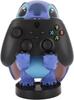 Figurine support manette - Disney - Smiley Stitch - 21,6 cm - Compatible PS5 et Xbox - Cadeau fan Lilo &amp; Stitch