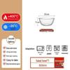 Heat-Resistant Borosilicate Glass Bowl for Microwave, Egg Beating, Baking, Dough Mixing, and Soup.