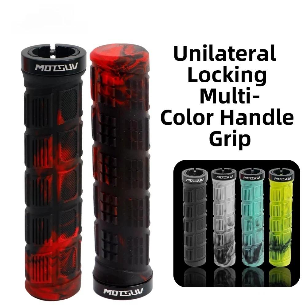Non-Slip Rubber Bicycle Grips Aluminum Alloy Lockring Handle Bar Grips Cycling Accessories