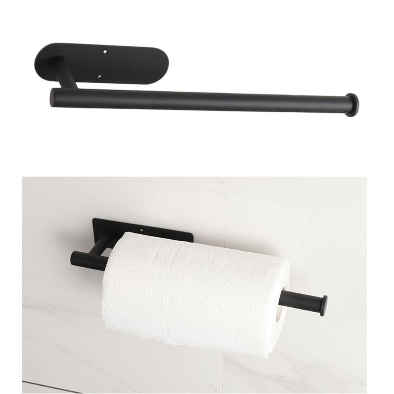 Magnetic Kitchen Paper Towel Holder Stainless Steel Magnetic Paper Towel Rack Kitchen Roll Holder with Strong Magnetic