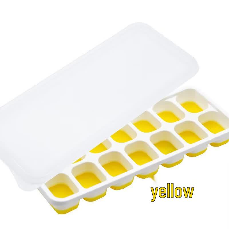 Silicone Ice Cube Tray with Lid