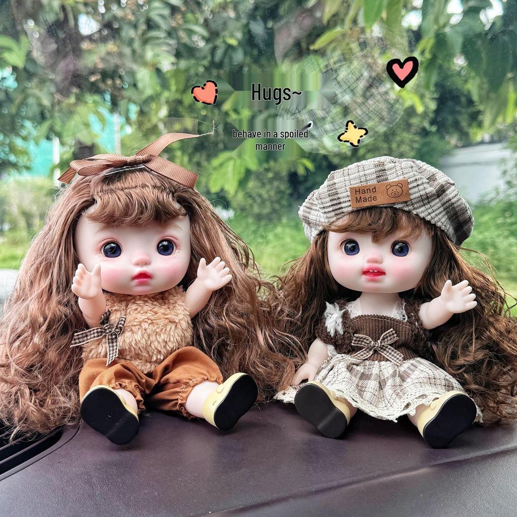 22C Adorable 5-Joint Baby Doll – Handmade Toy & Birthday Gift for Girls